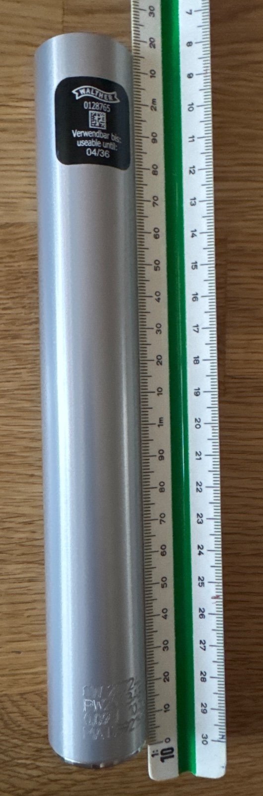 Pressluftkartusche Walther Lupi Neu!! – Bild 1