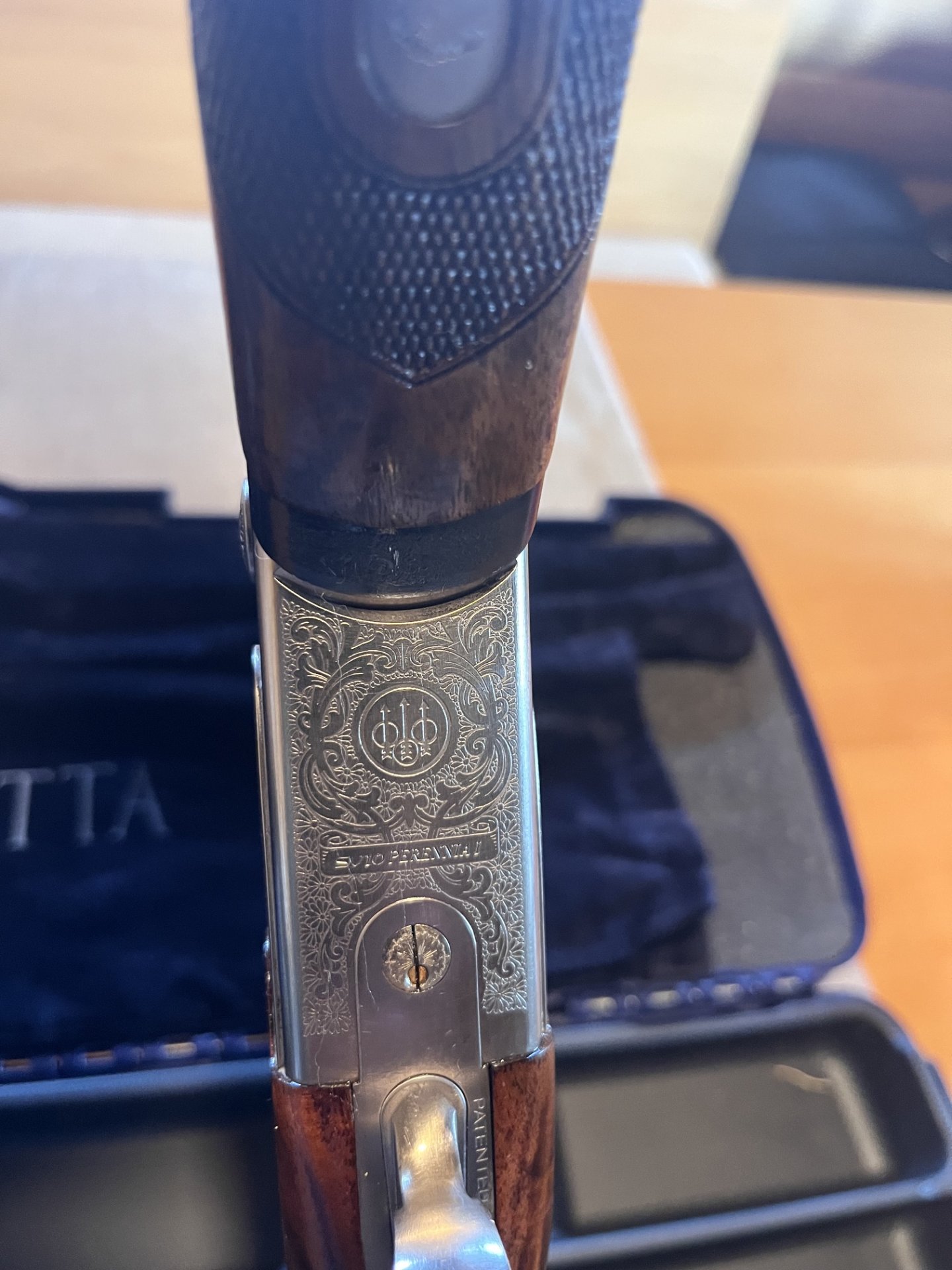 Beretta Bockflinte SV Perennia I Cal. 20/76 mit 535 Schuß Munition – Bild 4