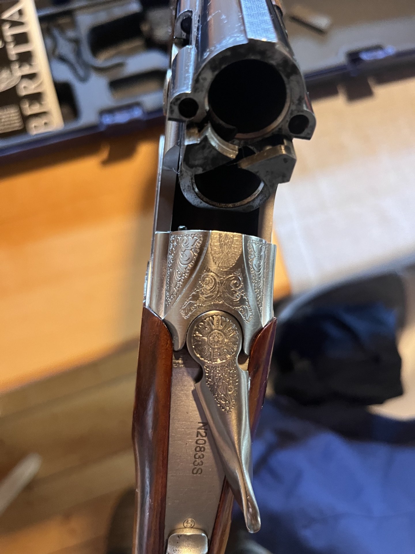 Beretta Bockflinte SV Perennia I Cal. 20/76 mit 535 Schuß Munition – Bild 10