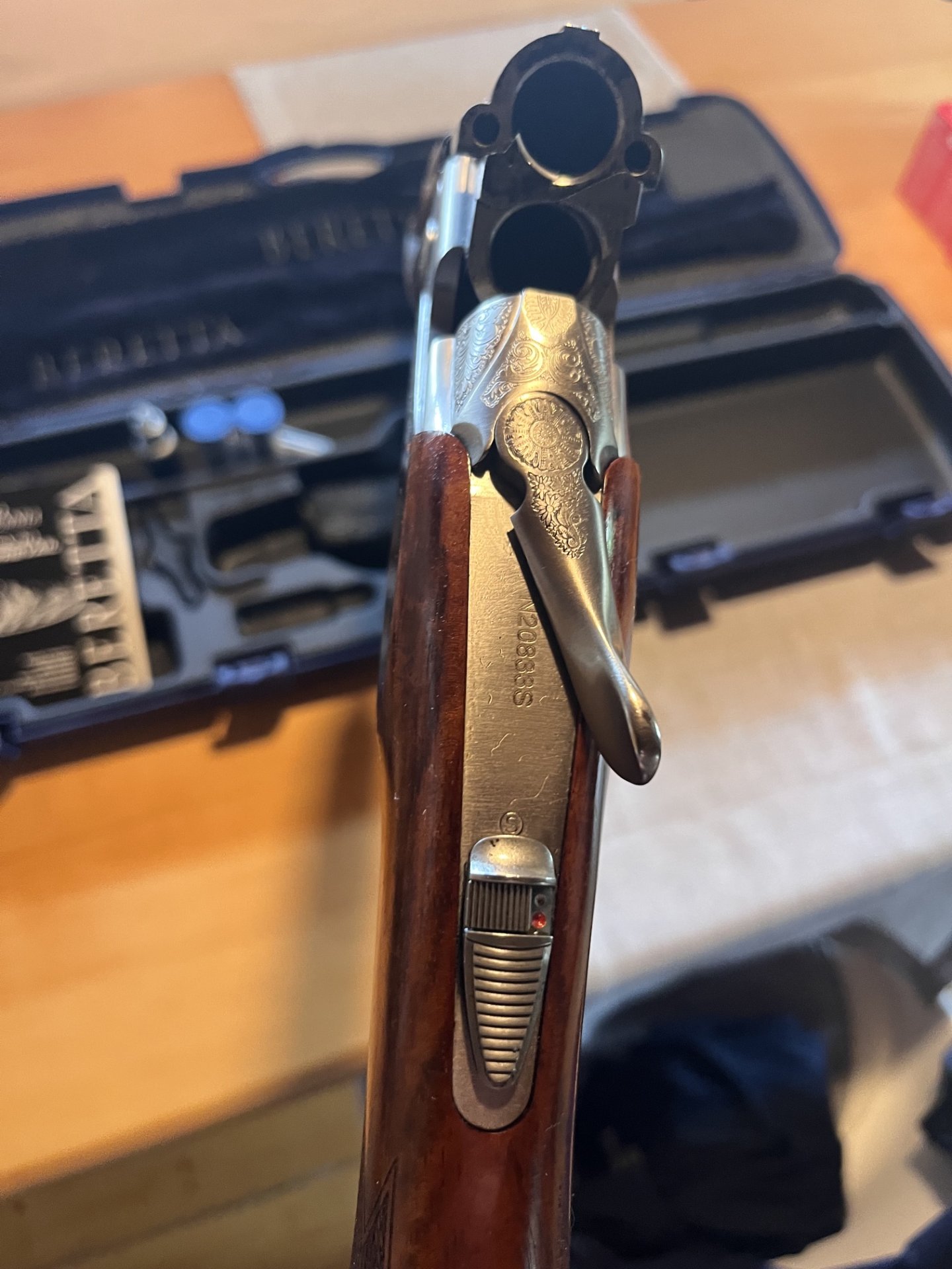 Beretta Bockflinte SV Perennia I Cal. 20/76 mit 535 Schuß Munition – Bild 9