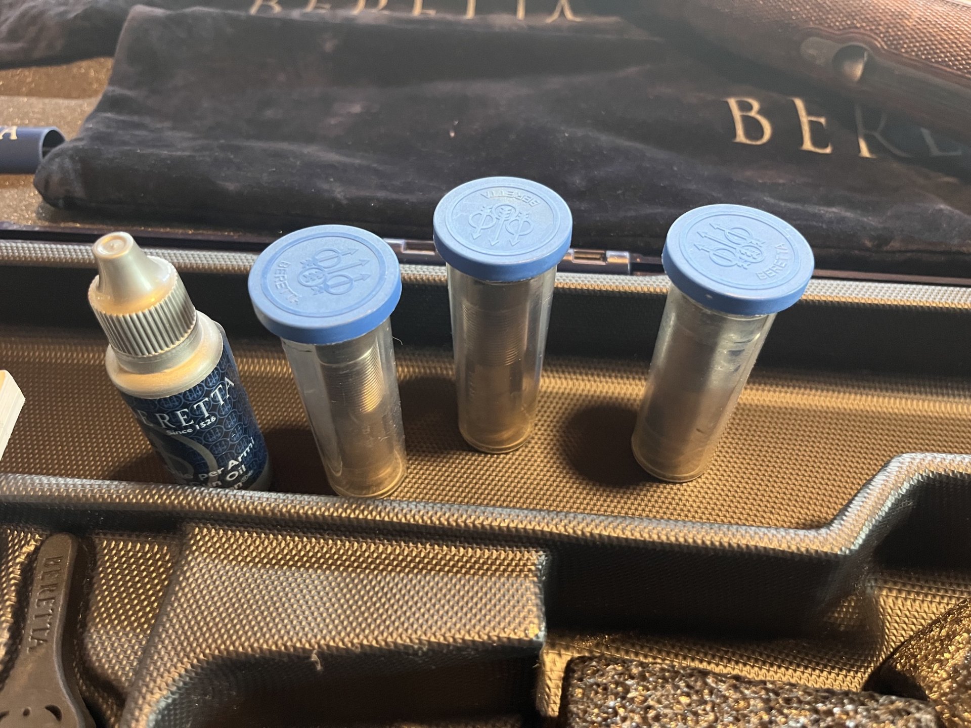 Beretta Bockflinte SV Perennia I Cal. 20/76 mit 535 Schuß Munition – Bild 11