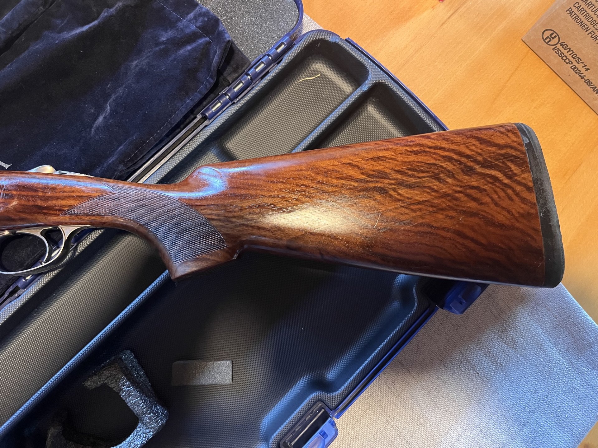 Beretta Bockflinte SV Perennia I Cal. 20/76 mit 535 Schuß Munition – Bild 6