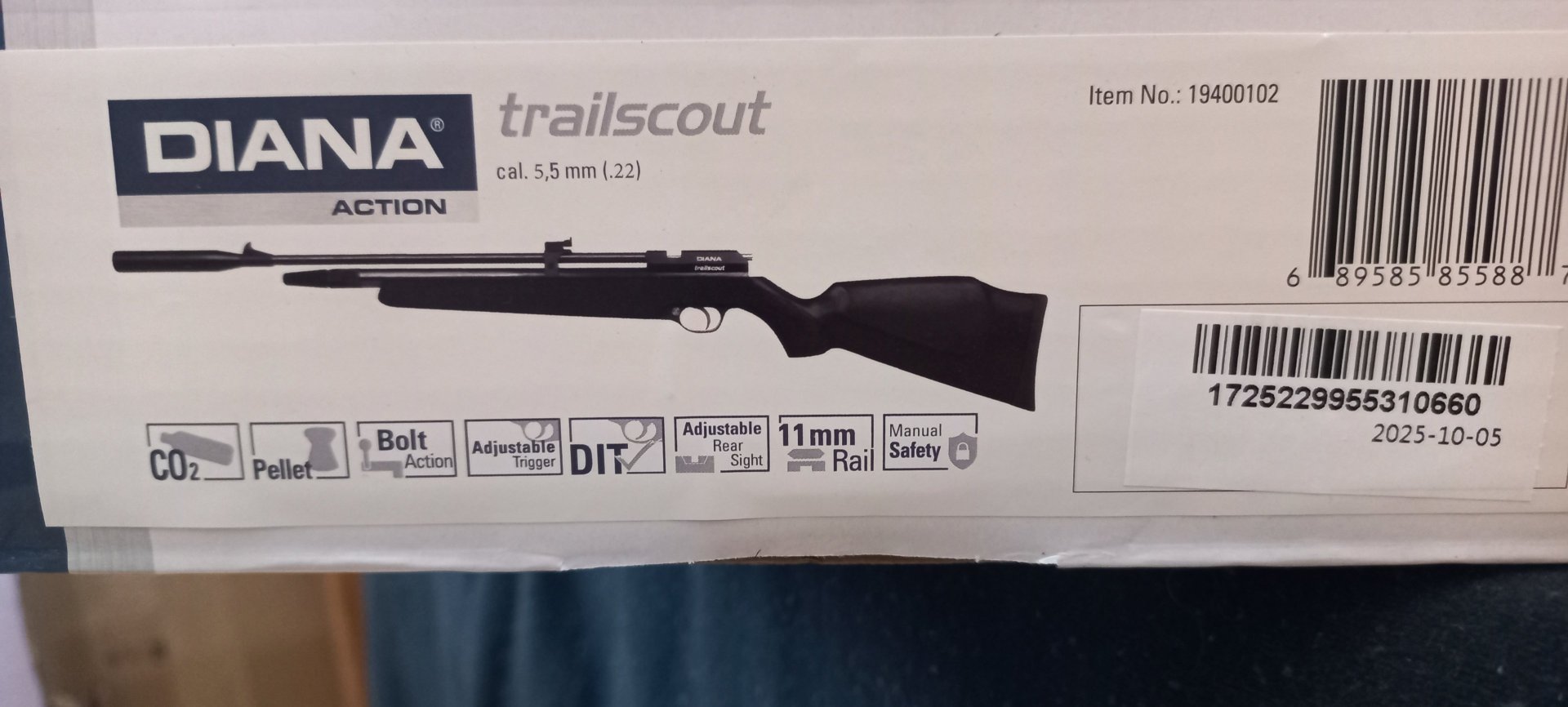 Diana Trailscout 5,5 schwarz – Bild 1