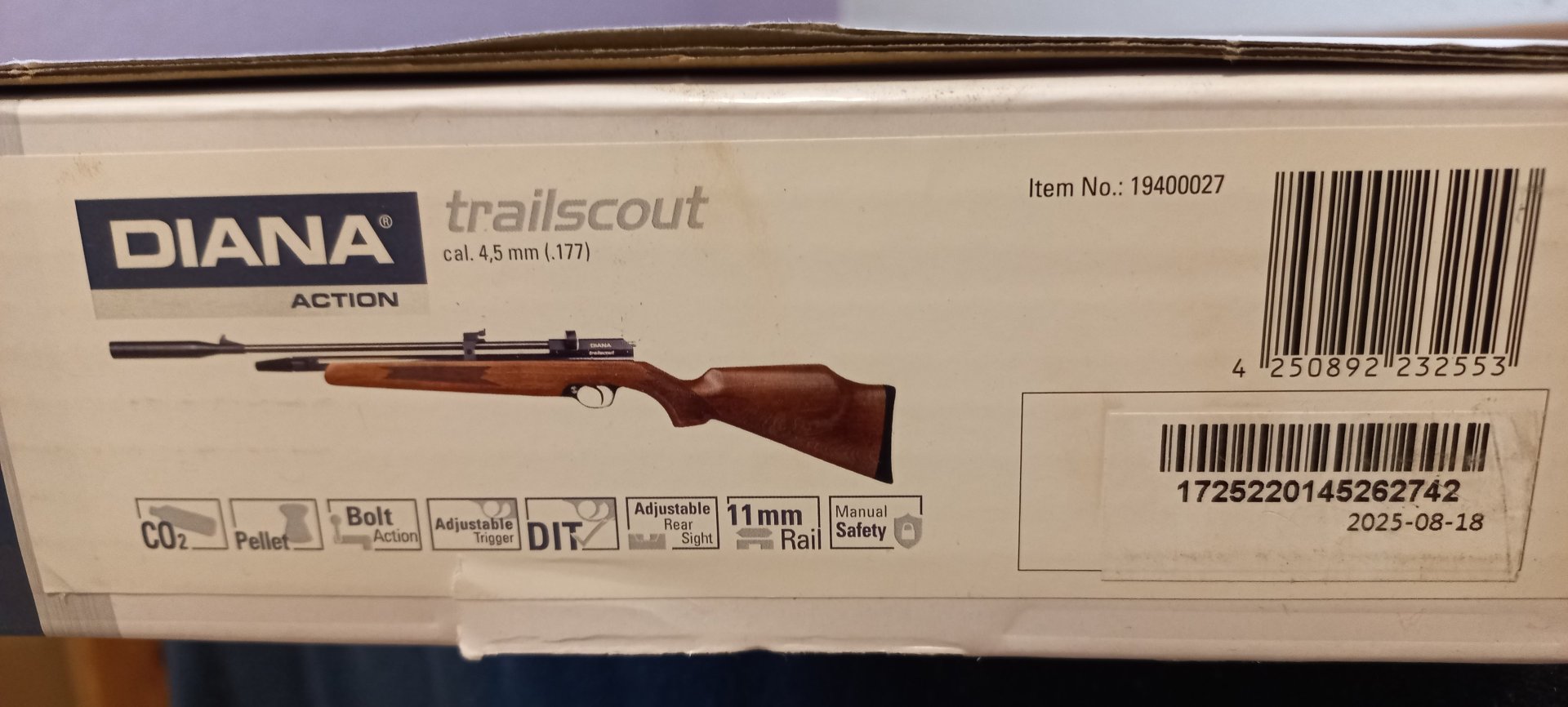 Diana Trailscout 4,5 mm Holz – Bild 4