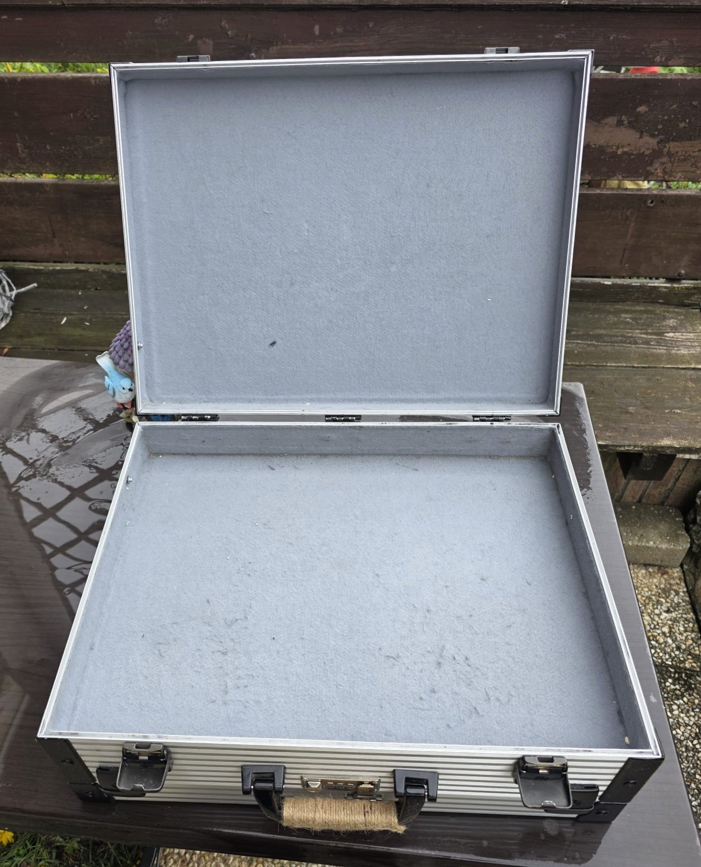 Pistolenkoffer ,Alukoffer, doppelseitig – Bild 2