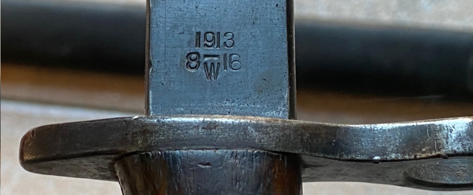Bajonett für Amerikanische, Englische und Kanadische Gewehre P14 und P17 – Enfield – Bild 2