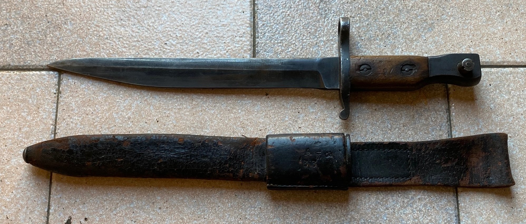 Bajonett für Amerikanische, und Kanadische Gewehre ROSS Mk. II UND mK. III – Bild 1