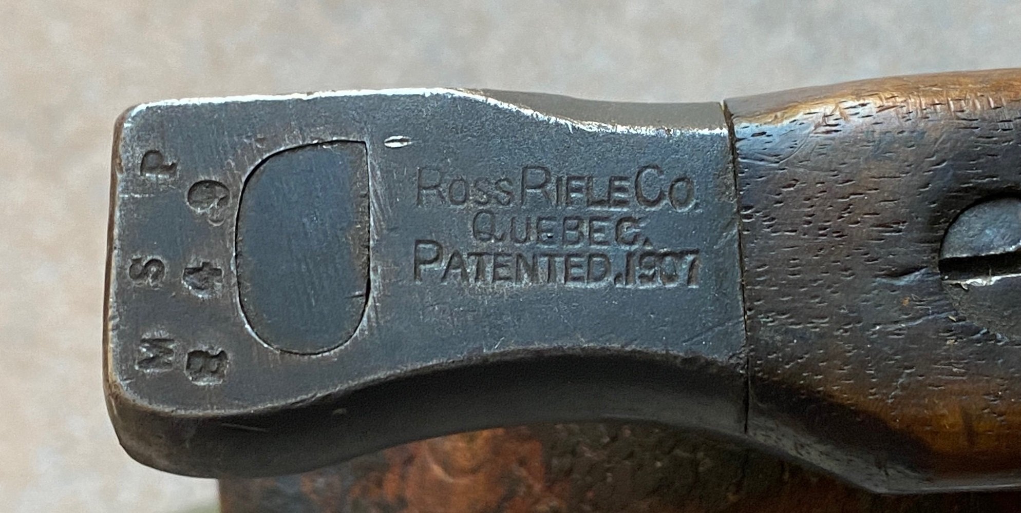Bajonett für Amerikanische, und Kanadische Gewehre ROSS Mk. II UND mK. III – Bild 2