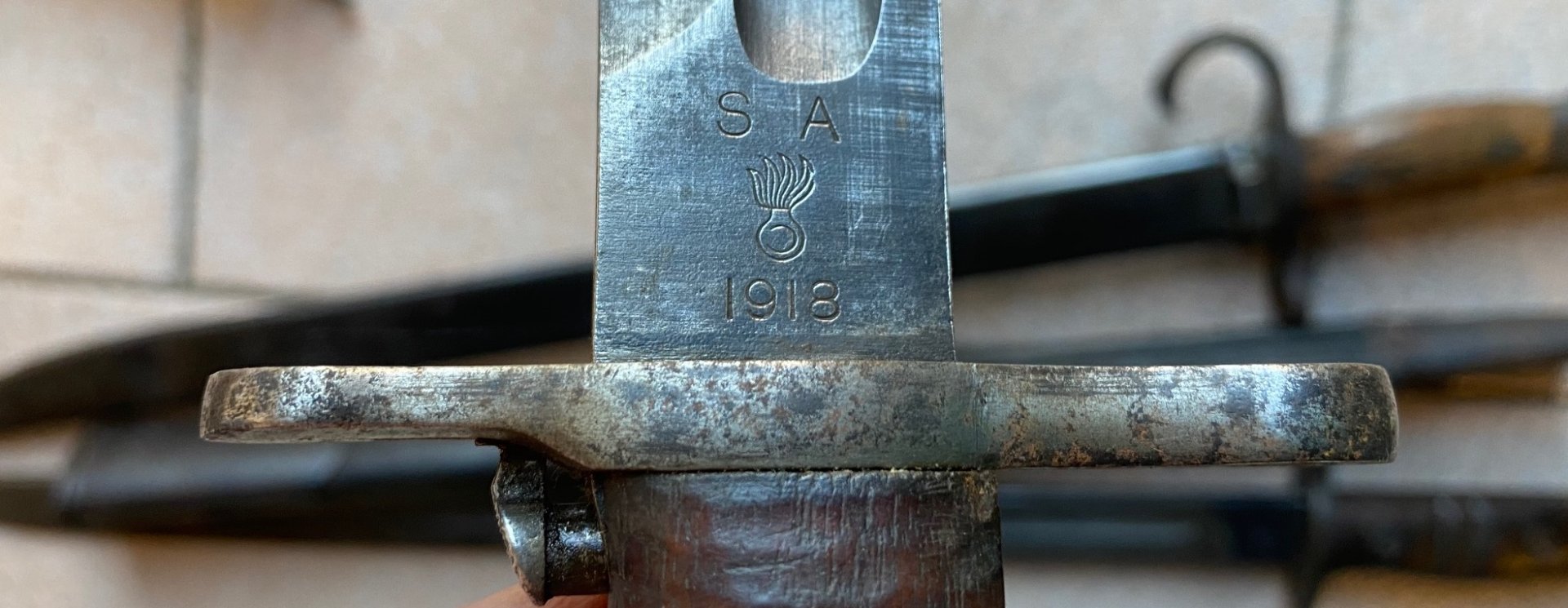 Bajonett für das amerikanische Gewehr Modell 1903 – Springfield – Winchester, Jahr 1918. – Bild 1