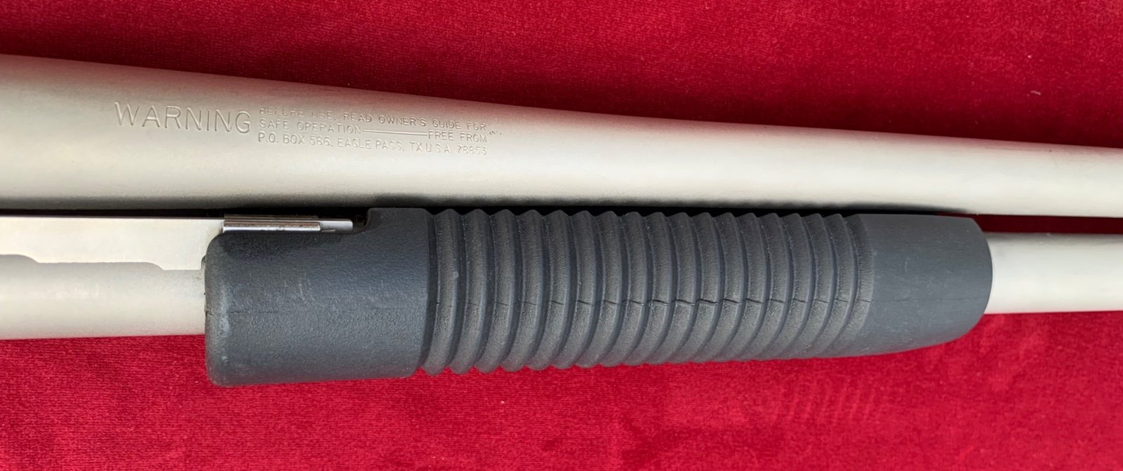 Vorderschaftrepetierflinte Mossberg 590 Mariner – Kal. 12/76 Flinte Repetier-Schusswaffe – Bild 5