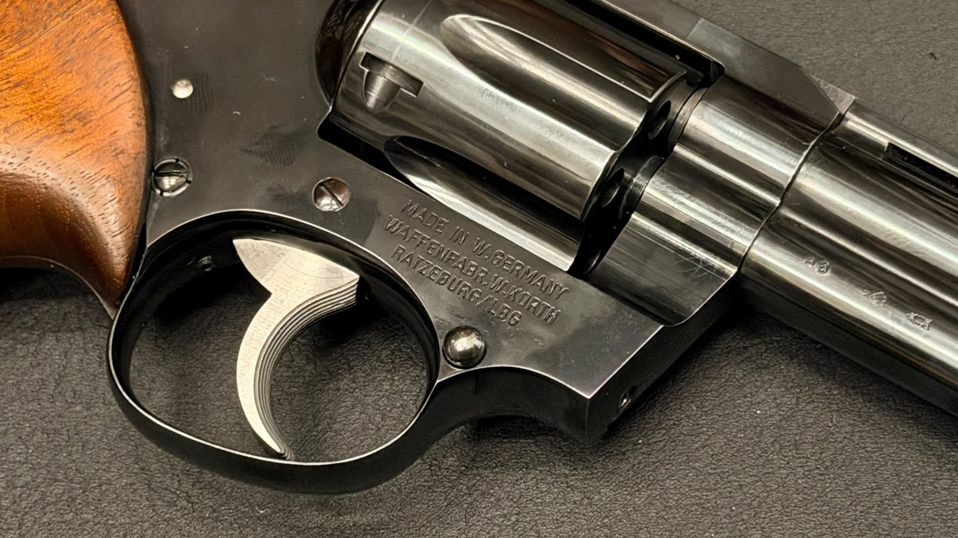Korth Revolver | .22lr | 6" Lauf 15cm | Kleinkaliber-Revolver | Schnellader | Originalkarton | KK – Bild 6