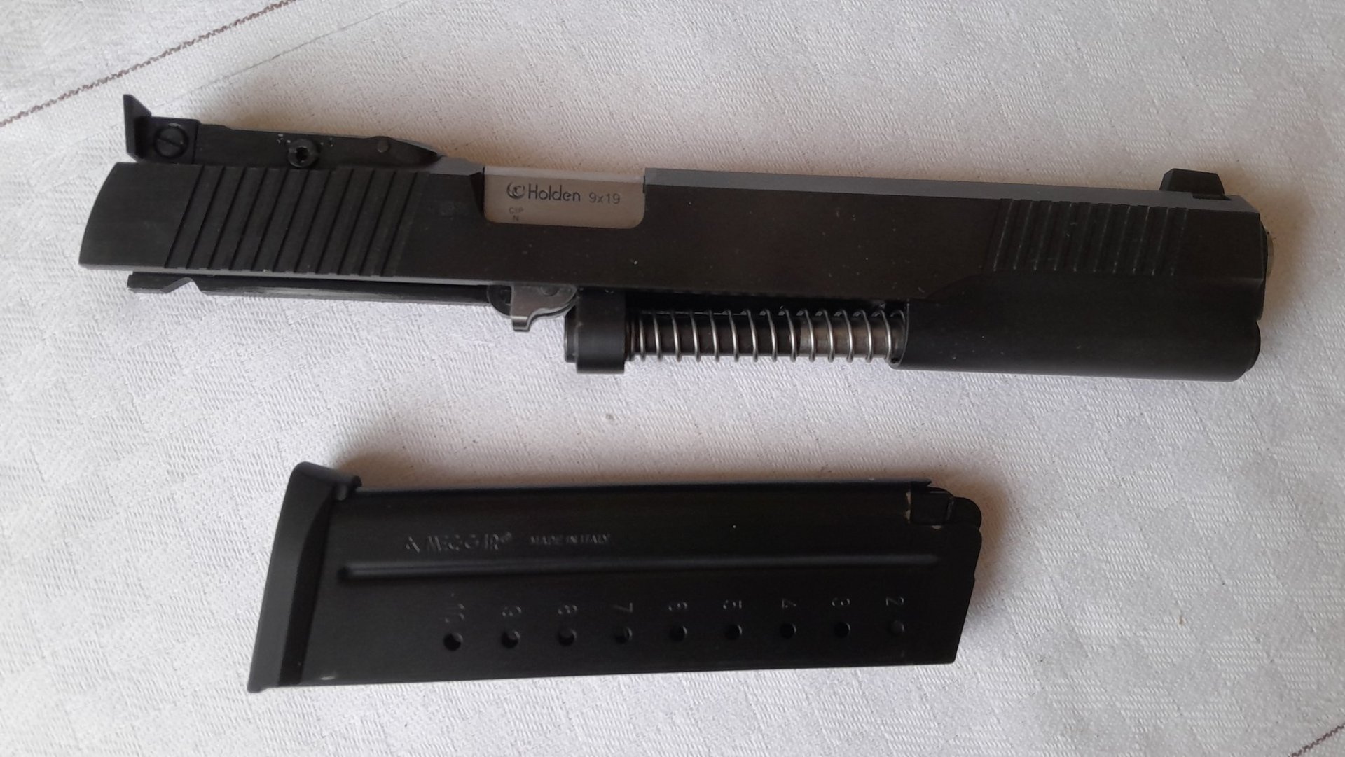 Wechselsatz 9 mm für 1911 mit 6'' Lauf und 3-Punkt Arestocrat Visier – Bild 5