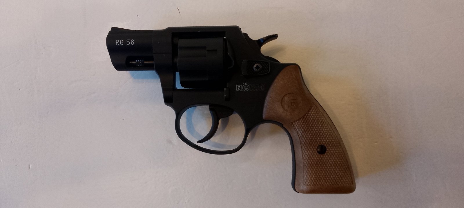 Röhm RG 56 Revolver 6mm Knall Flobert NEU in OVP komplett – Bild 1