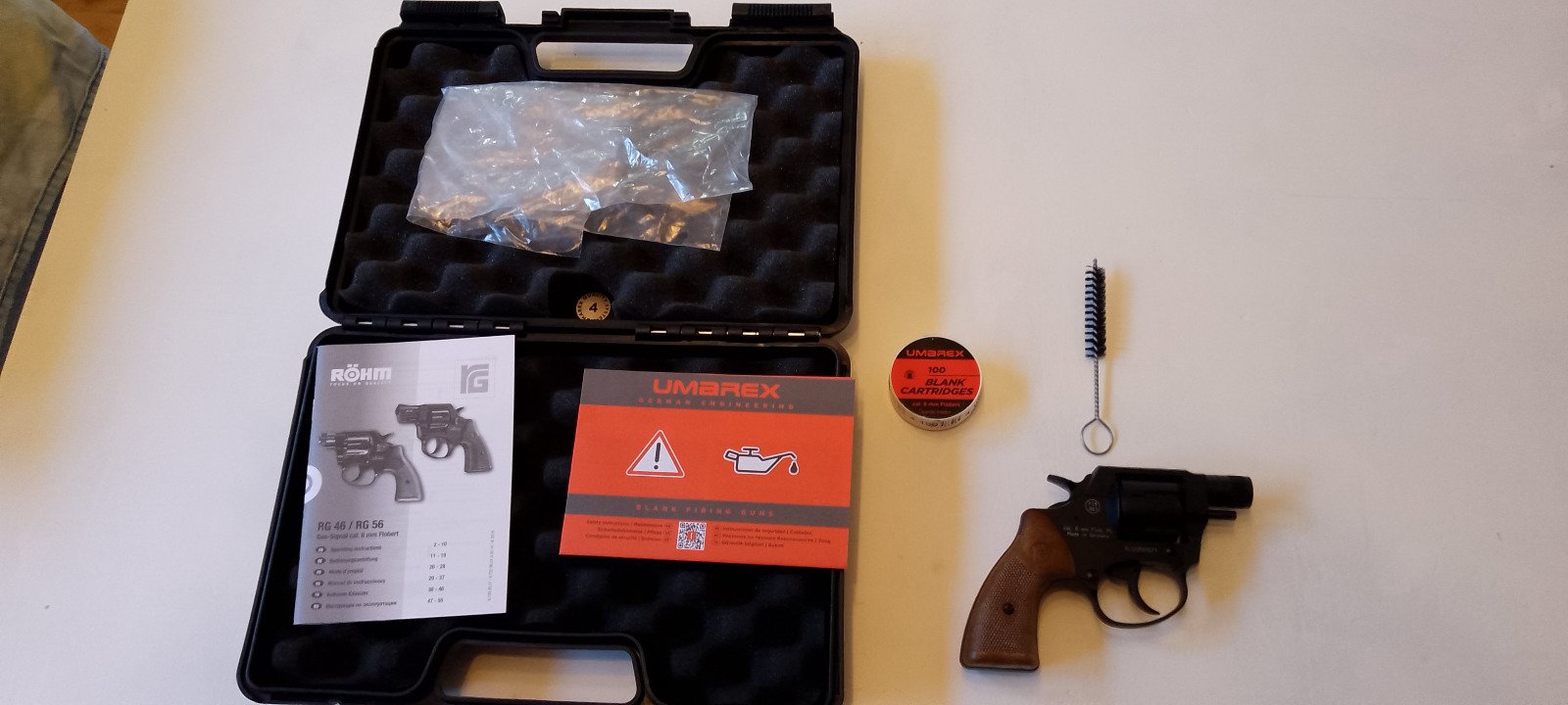 Röhm RG 46 Revolver 6mm Knall NEU in OVP – Bild 2