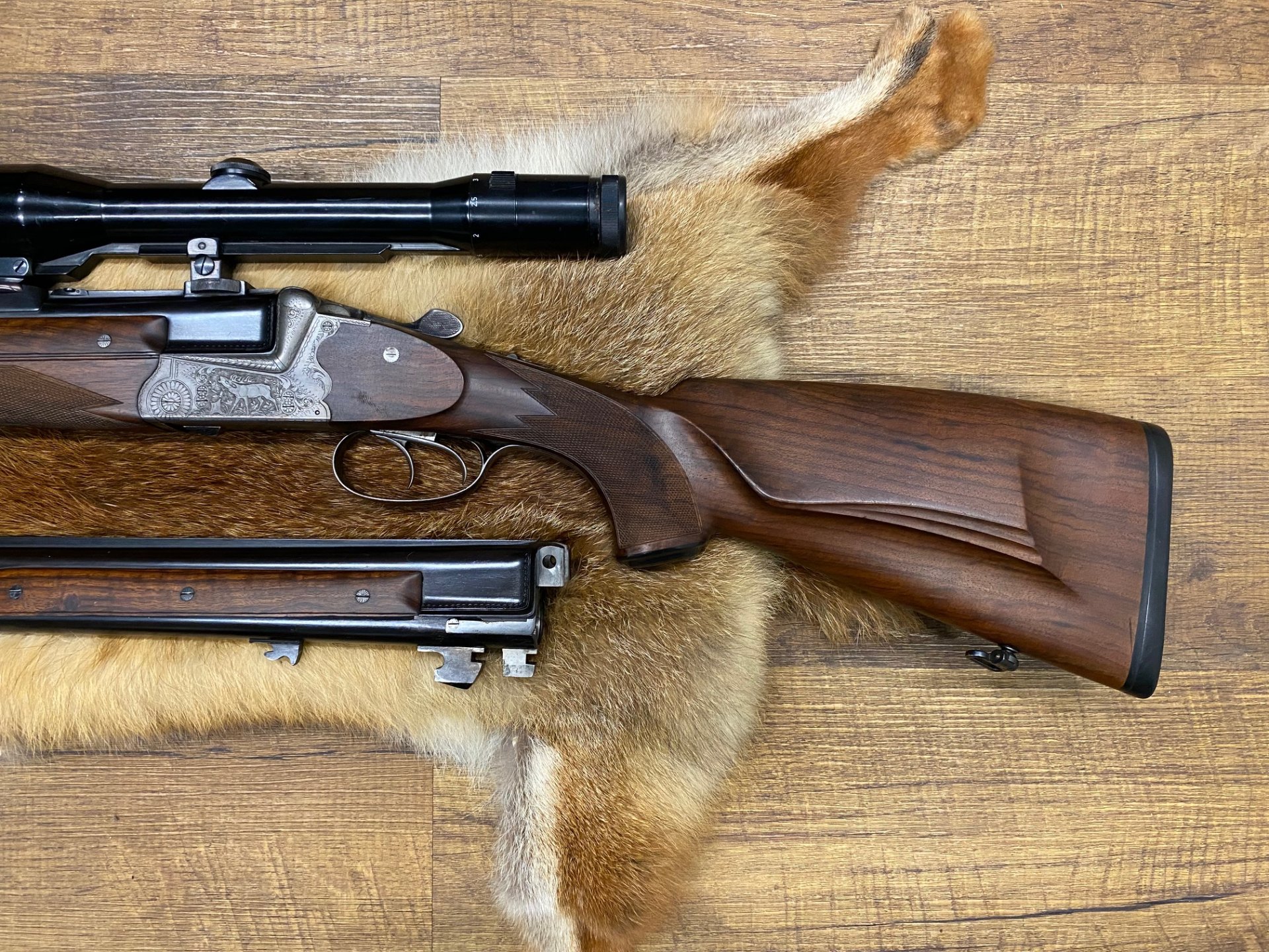 Franz Sodia Ferlach 7x65R 16/70 mit Wechsellauf 16/70 – Bild 3