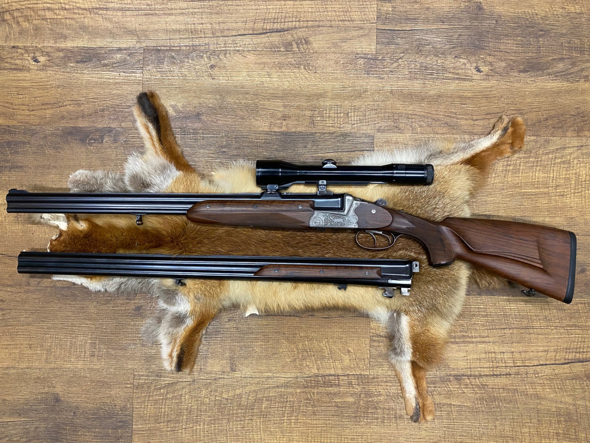 Franz Sodia Ferlach 7x65R 16/70 mit Wechsellauf 16/70 – Bild 1