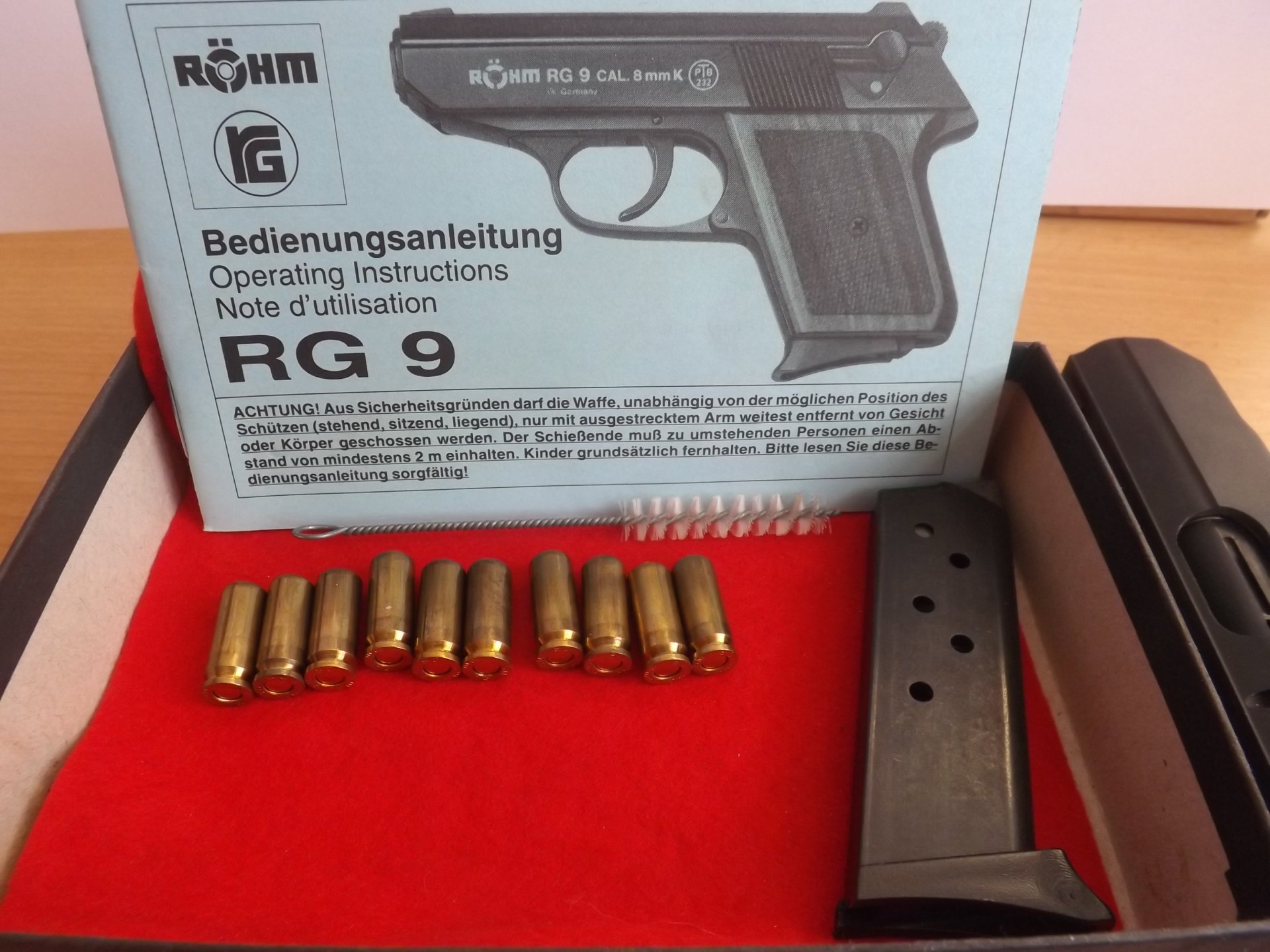 RÖHM RG 9 cal 8mm PTB 413 mit OK – Bild 4