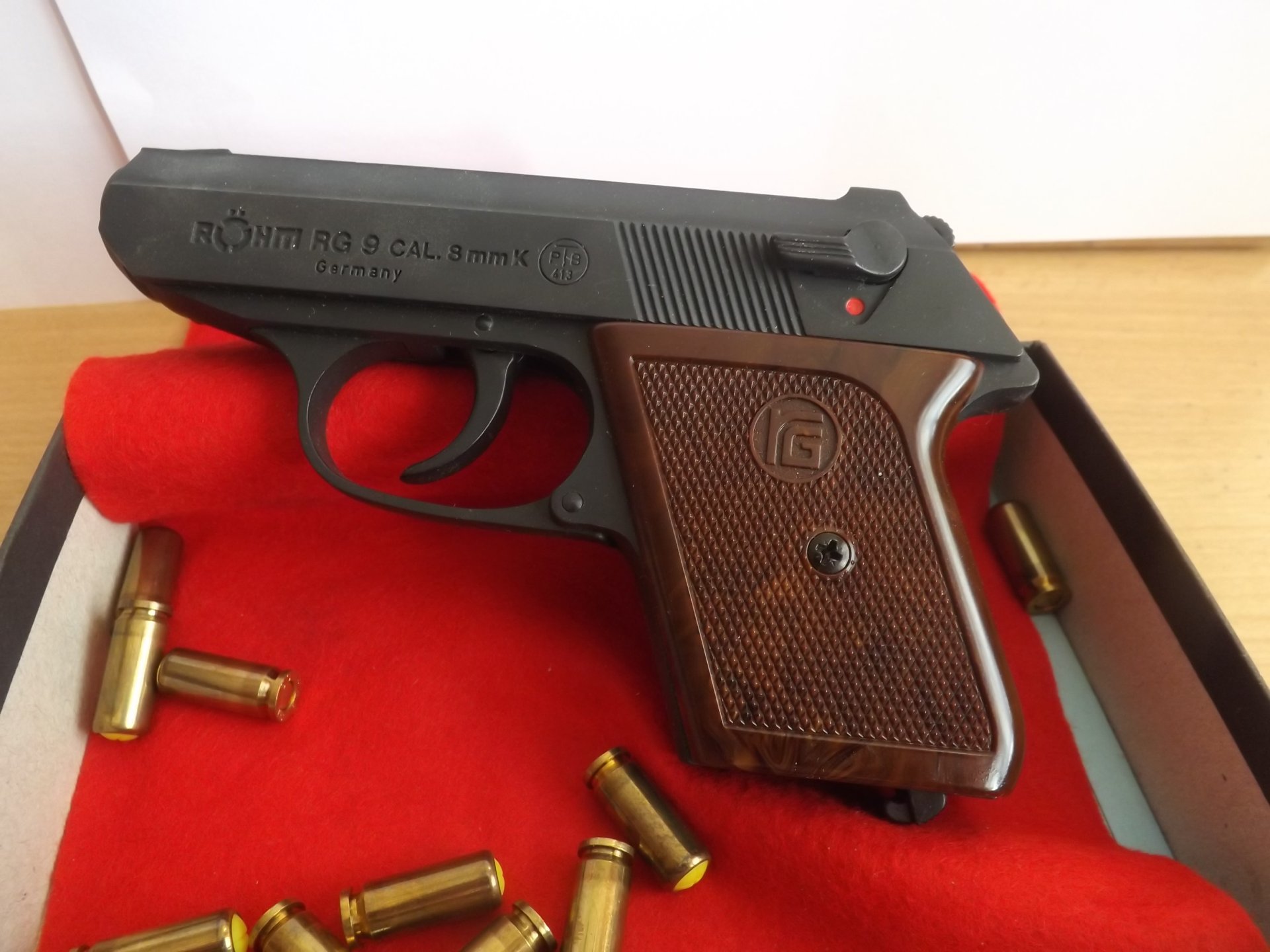 RÖHM RG 9 cal 8mm PTB 413 mit OK – Bild 1
