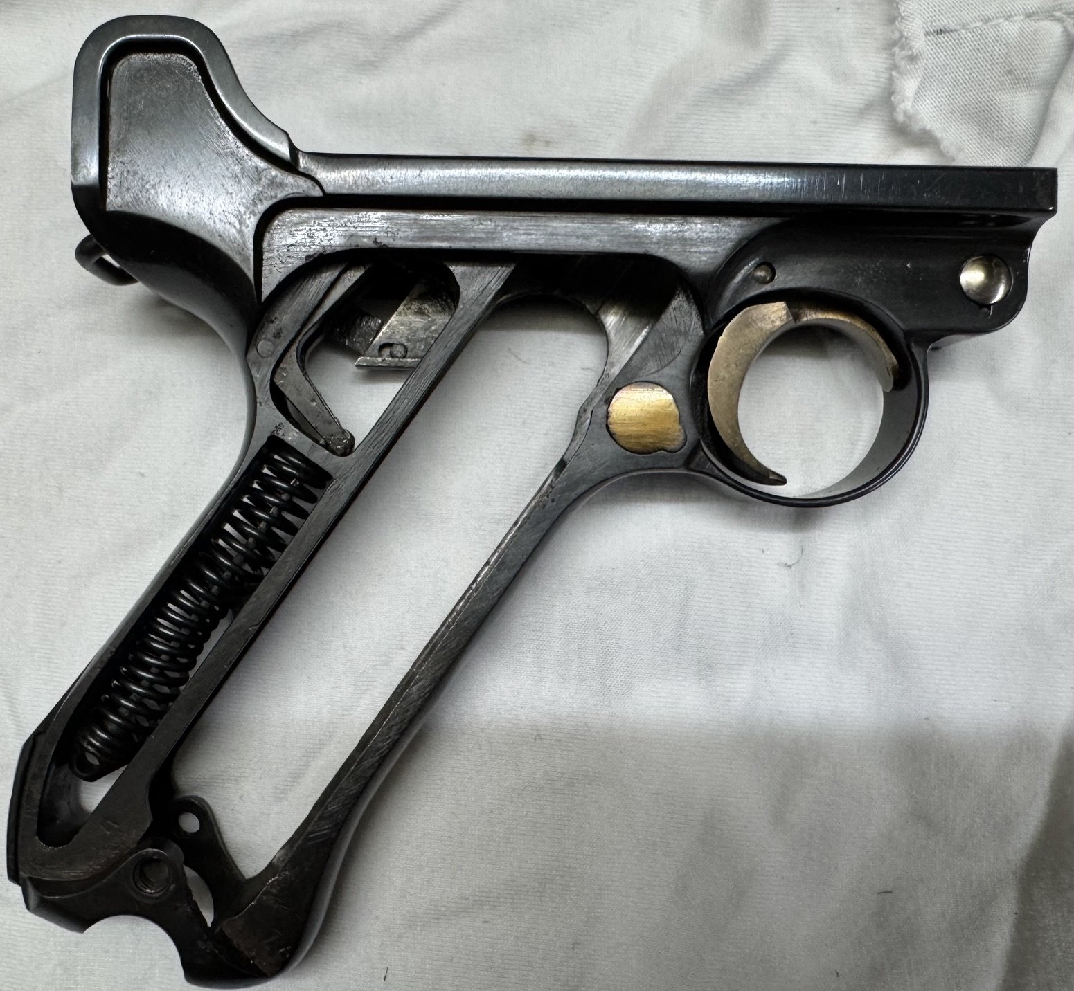 DWM P08 9mmLuger, 1916 mit 4 Päckchen Originalmunition WW II (1941-1943) – Bild 2
