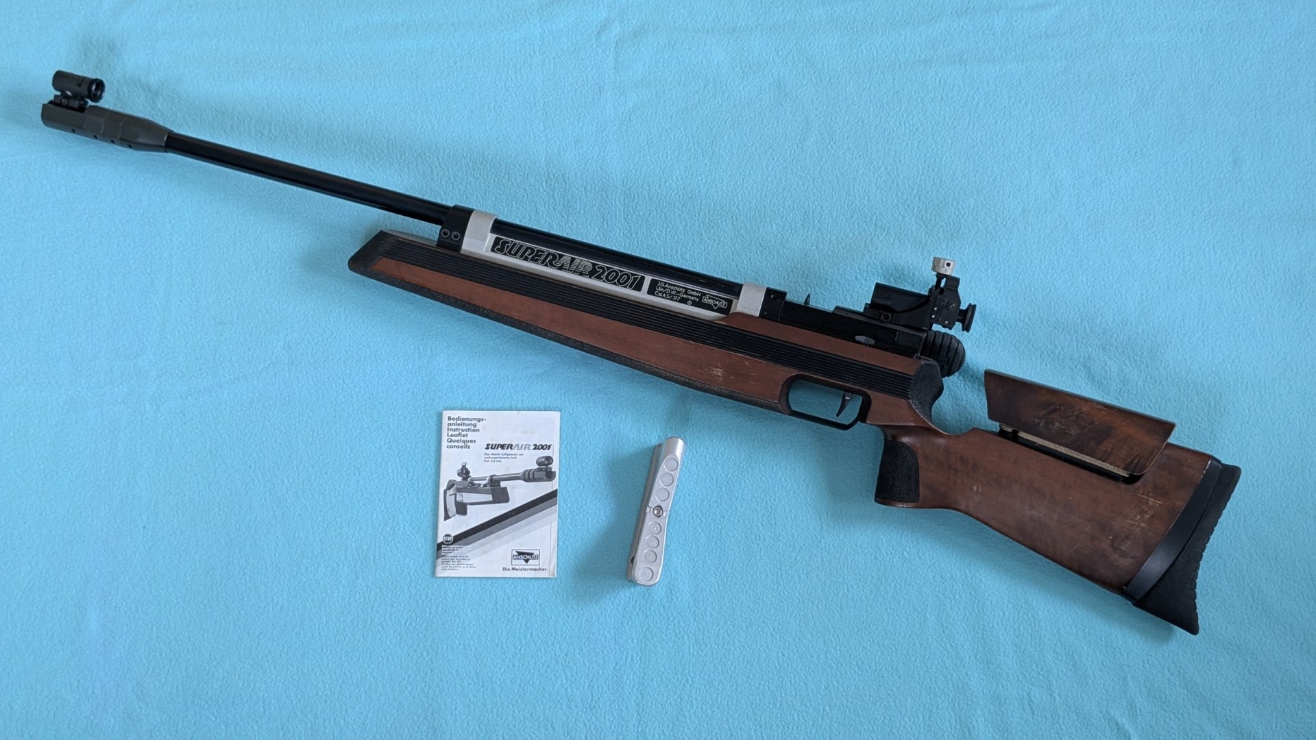Anschütz LG re. Super AIR Mod. 2001 mit Bedienungsanleitung – Bild 3