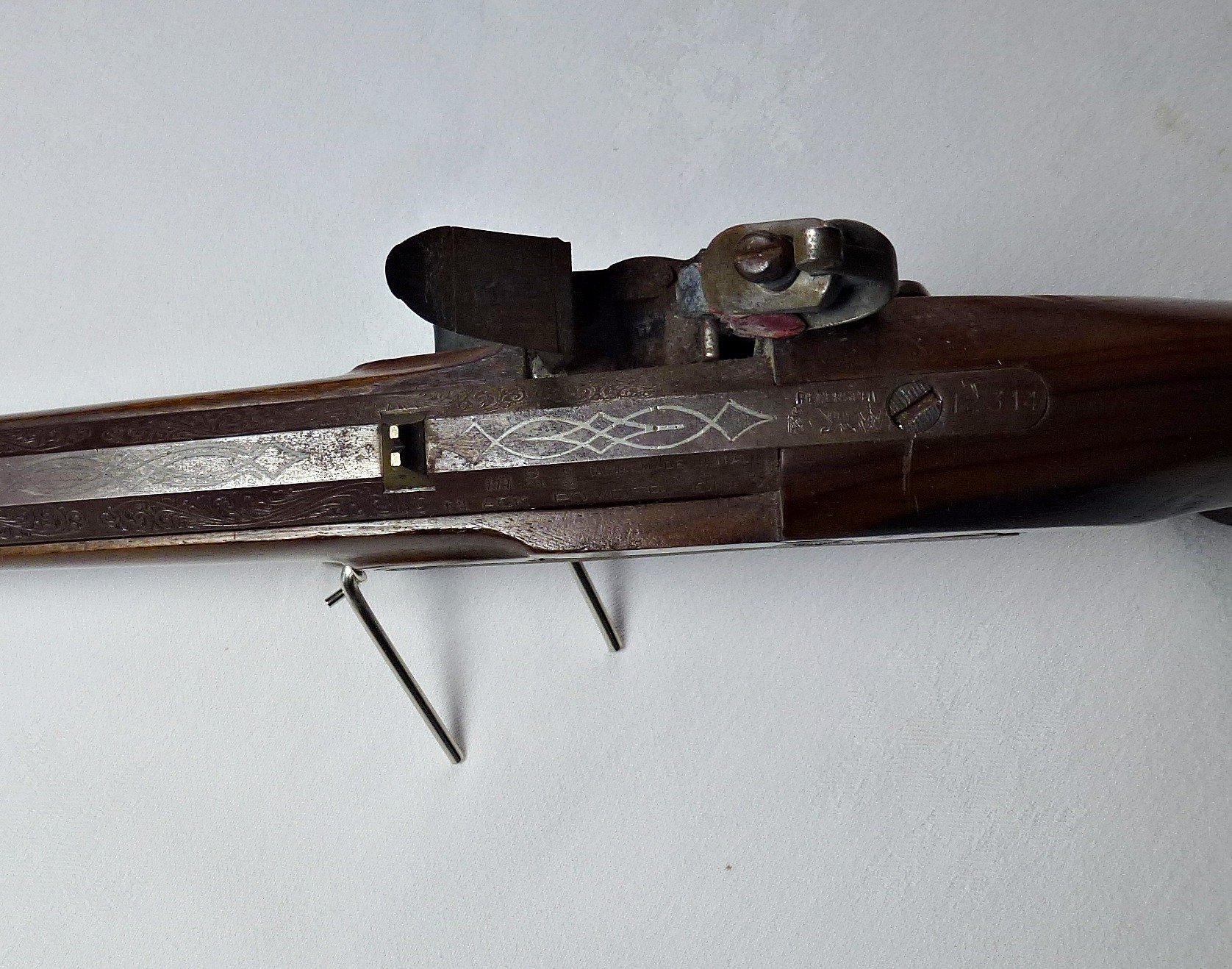 Replika Kentucky Steinschloss Kaliber .44 von Pedersoli – Bild 3