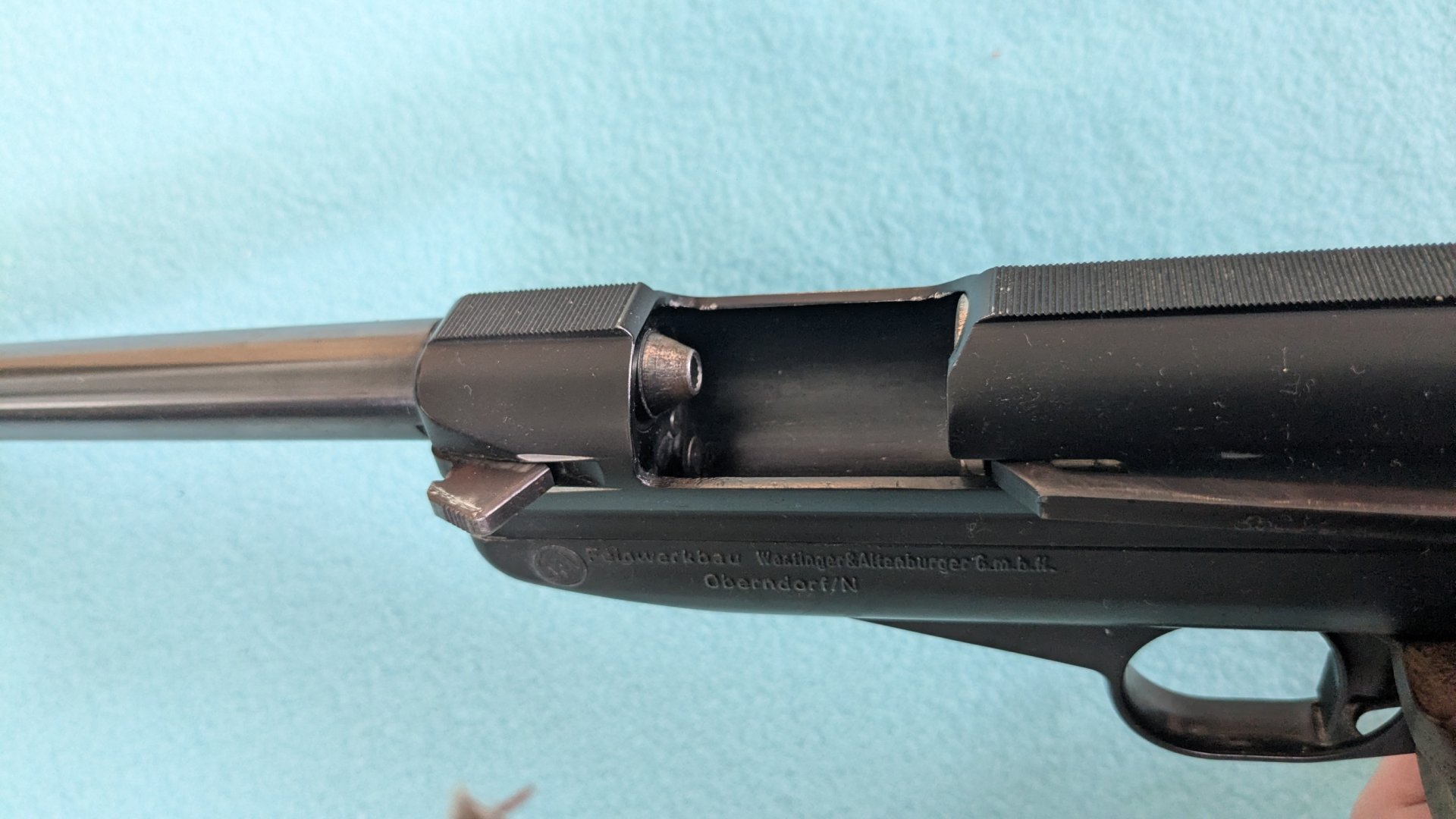 Feinwerkbau LP 65 re. mit Original Anleitung und Koffer – Bild 5