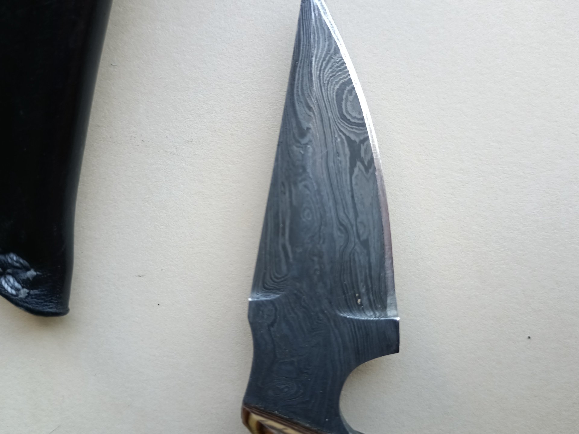 Kleines Jagdmesser Damastmesser – Bild 3