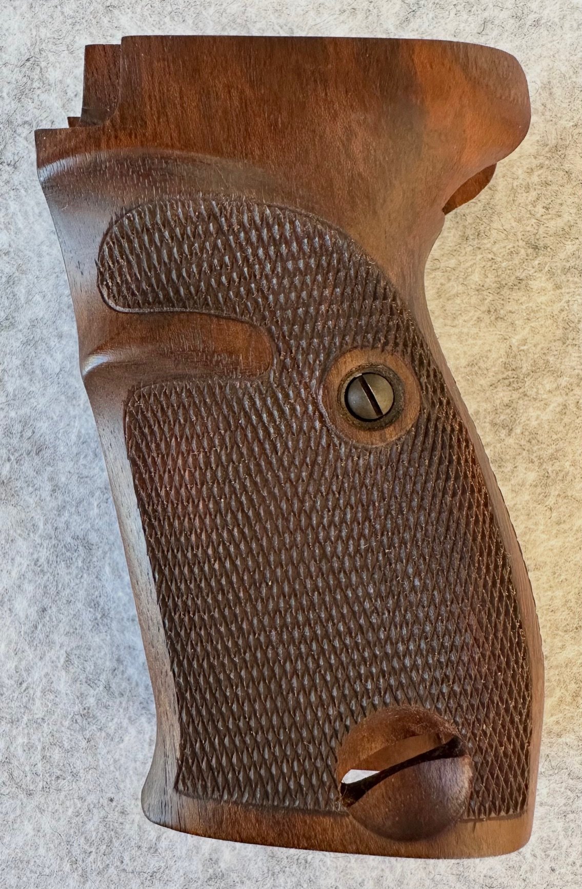 Holz Griffschalen, Walther P1/38, Neuwertig – Bild 4