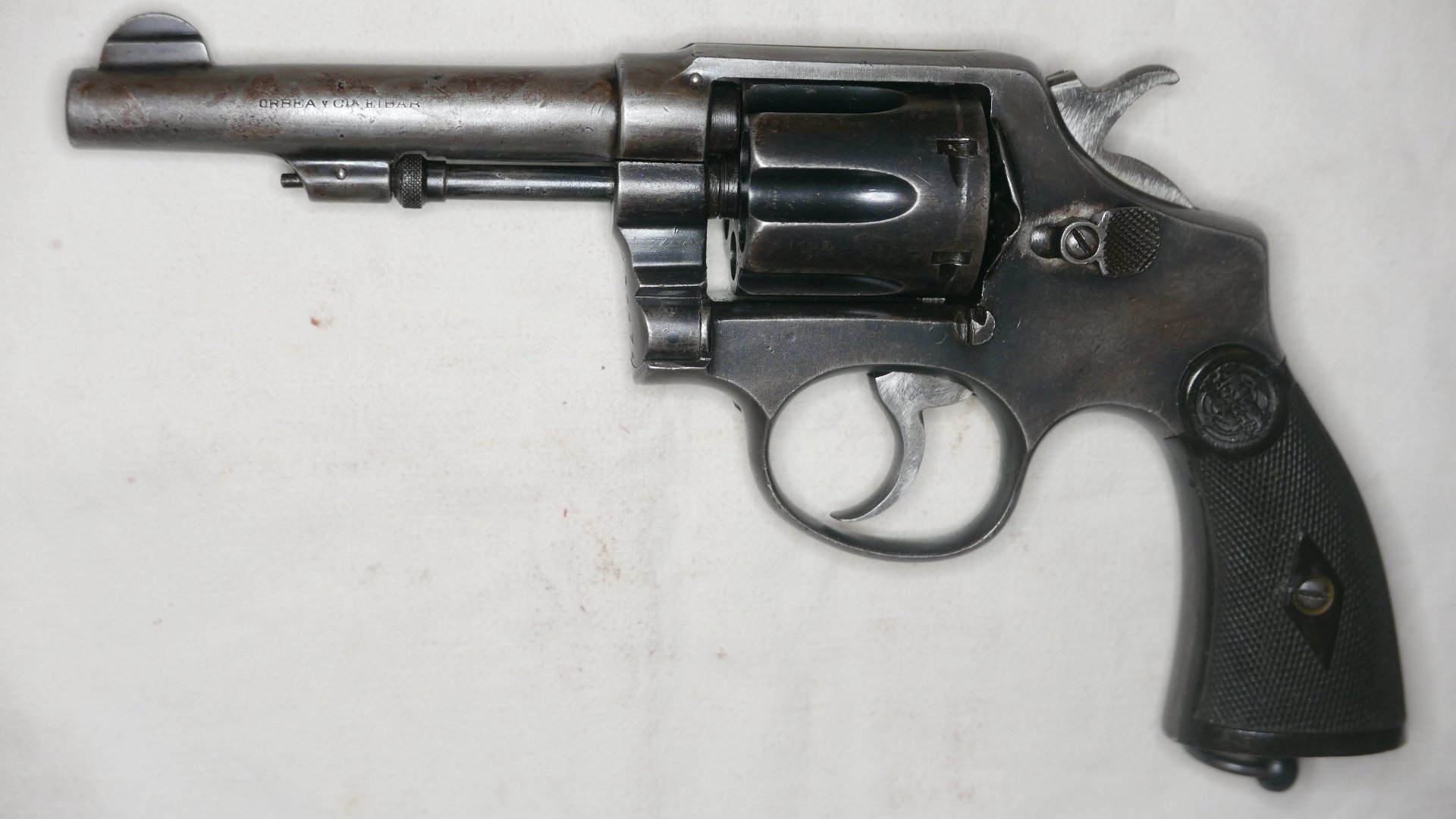 Revolver Fa. Orbea Spanien, französische Militärlieferung 1916 Kal. 8 mm Lebel – Bild 1