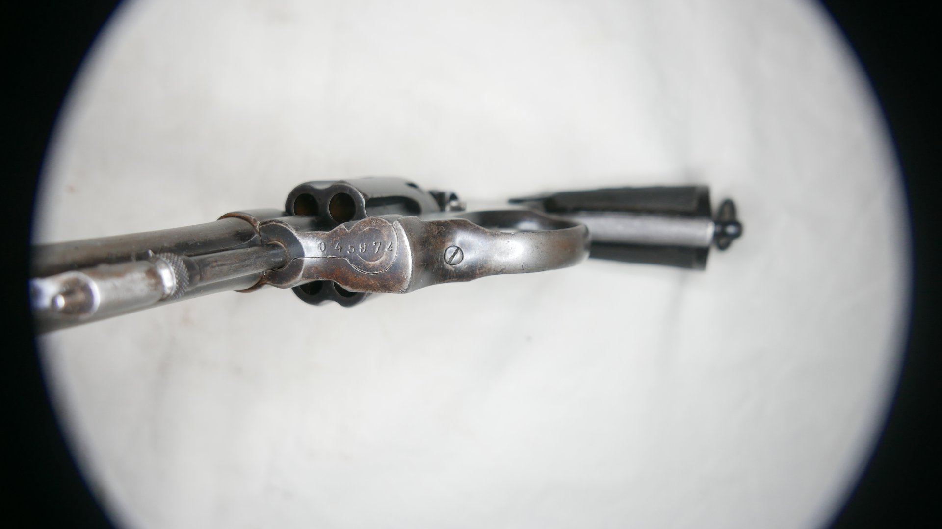 Revolver Fa. Orbea Spanien, französische Militärlieferung 1916 Kal. 8 mm Lebel – Bild 5
