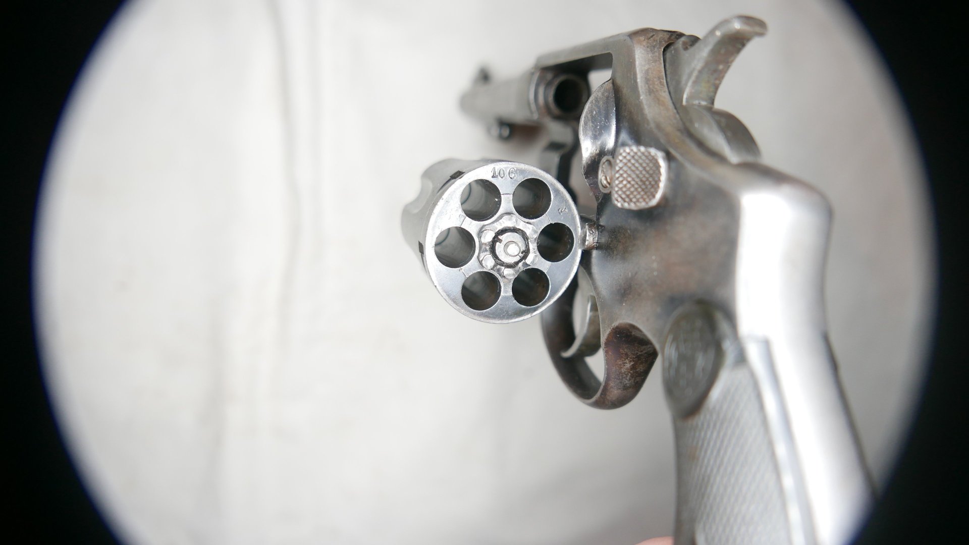 Revolver Fa. Orbea Spanien, französische Militärlieferung 1916 Kal. 8 mm Lebel – Bild 6