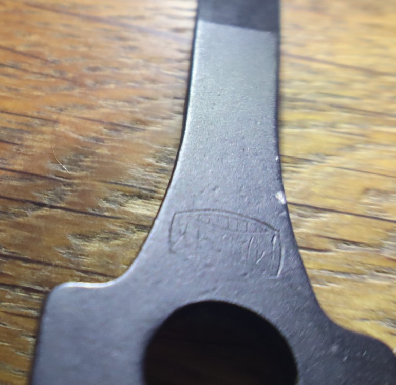 Schlüssel/Werkzeug zur Piostole 08 original Mauser – Bild 3