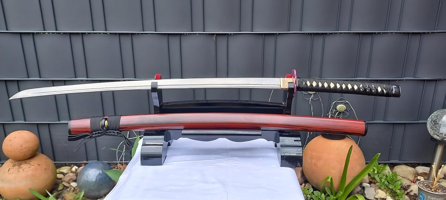 Handgeschmiedete Gefaltetes Katana Schwert – Bild 1