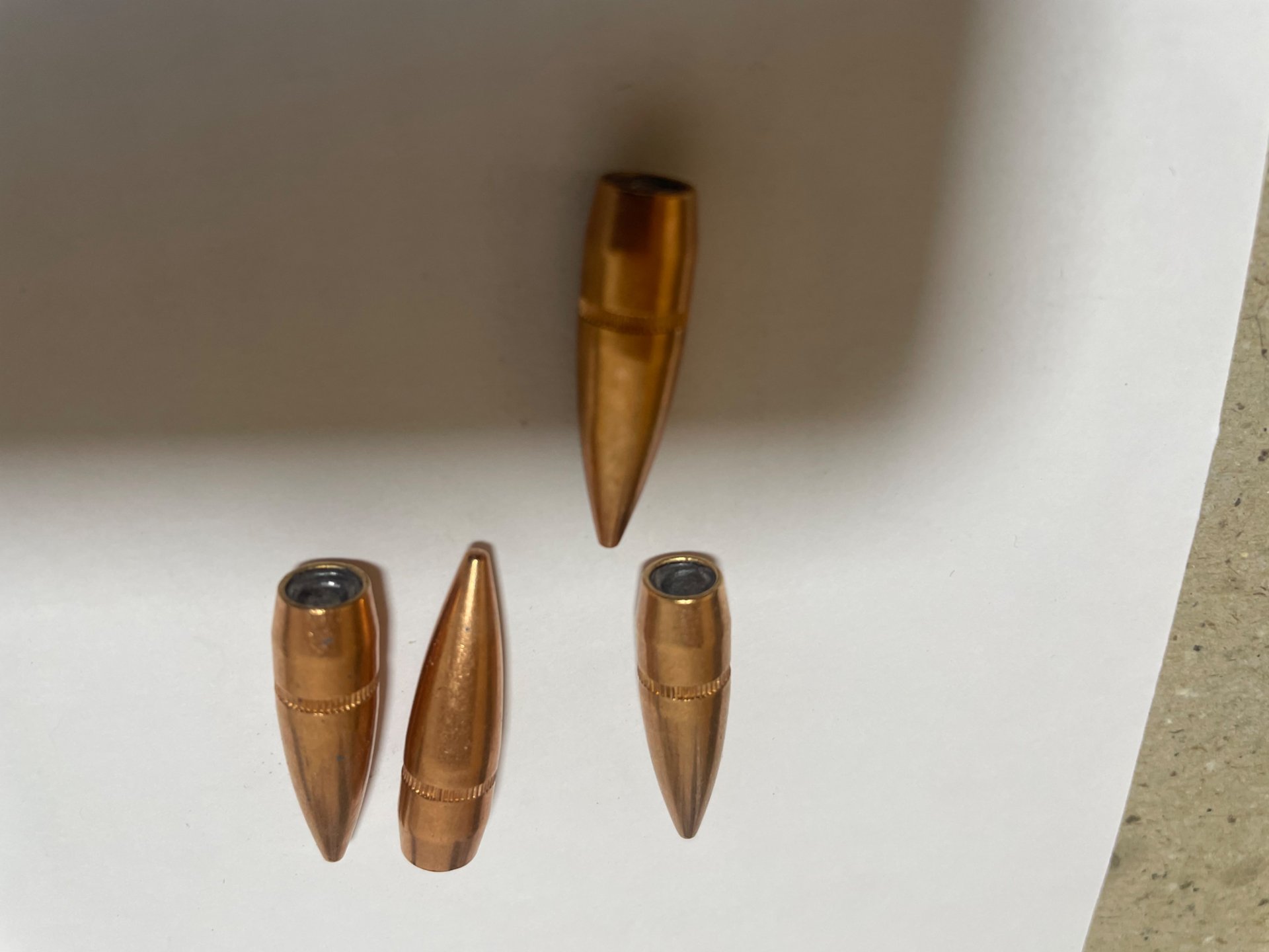 Vollmantellgeschoss FMJ .308 Win. 7,62mm 147 Grain, Kaliber 30. – Bild 4