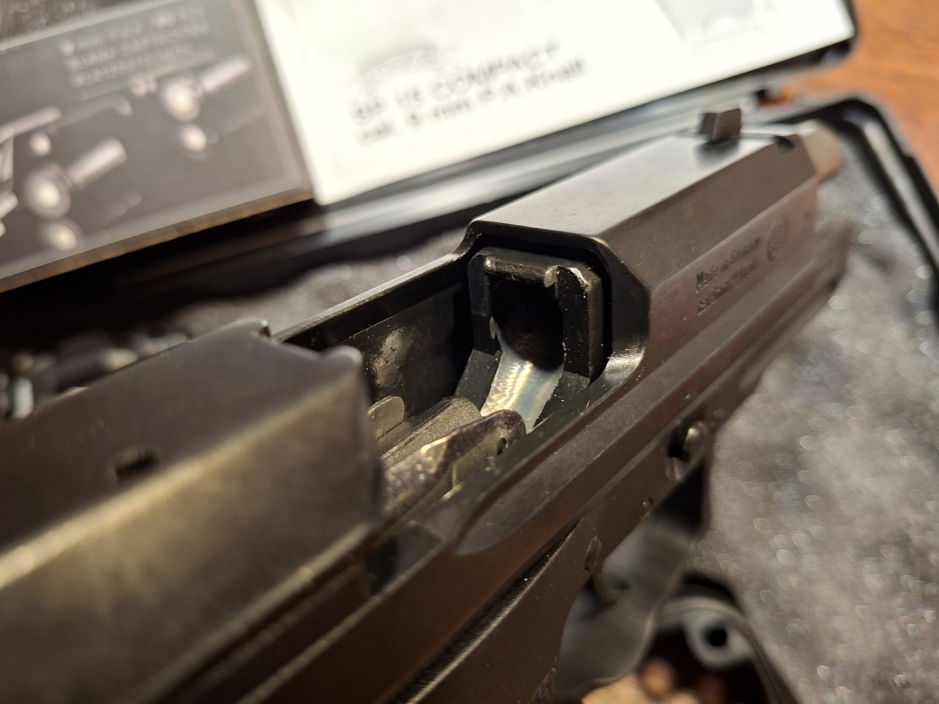 IWG SP15 Compact 9mm PAK Schreckschuss Pistole USP/P8 – Bild 2