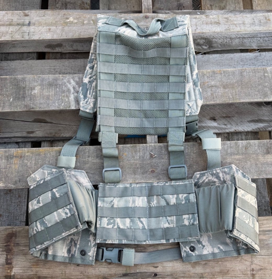 Originales GCS Warrior Gen3 H-Harness Load Bearing Chest Rig in Multicam, US Army Koppeltragegestell – Bild 2