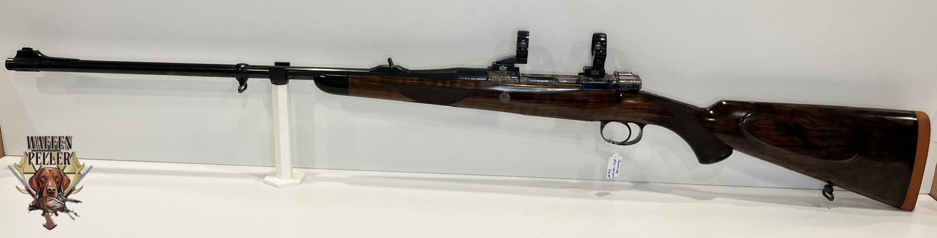 Meisterwerk: Custom Mauser 98 Kaltenpoth .300 Win. Mag. – Buntgehärtet – Neuer Edelholzschaft + Mont – Bild 1