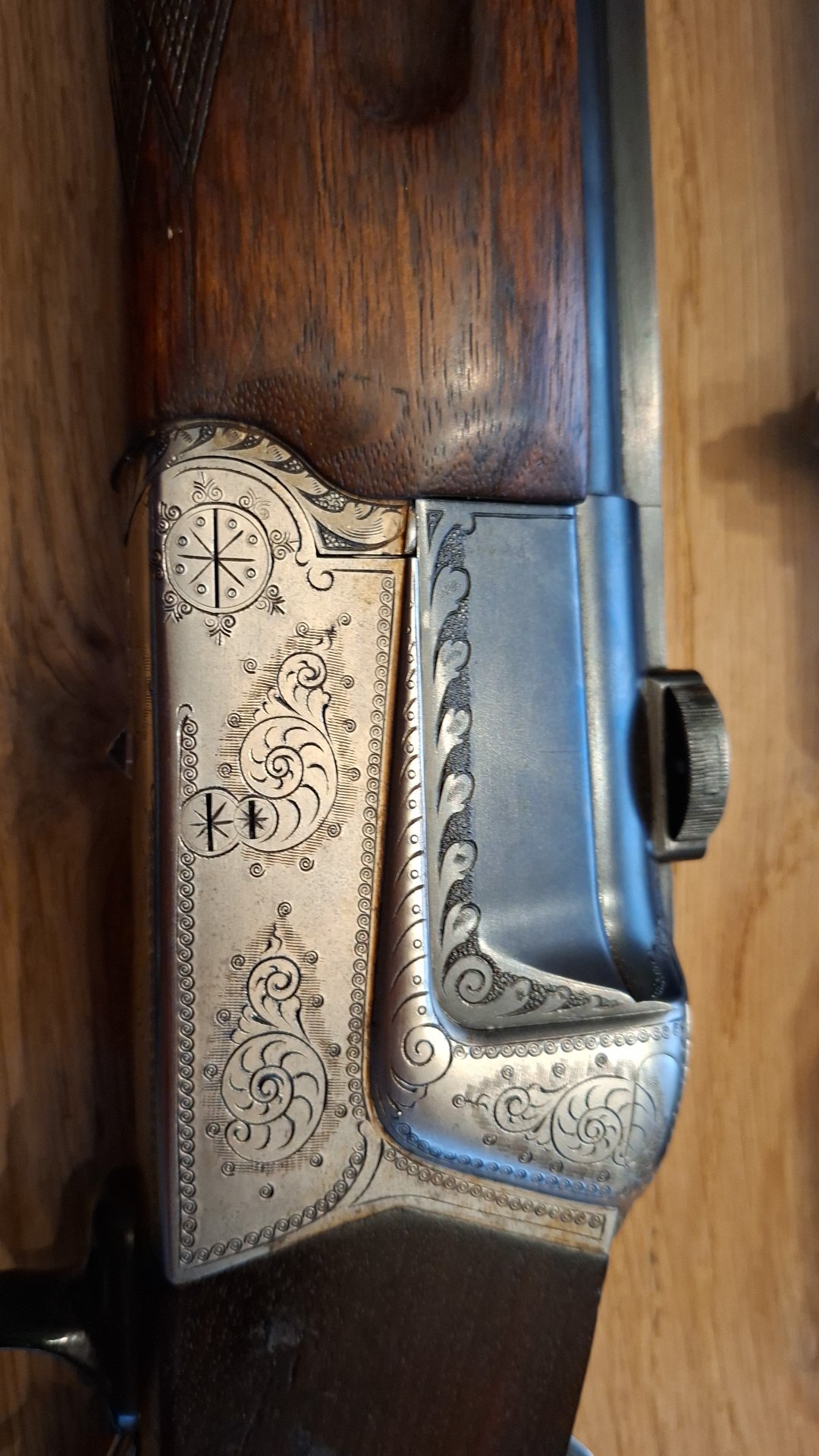 Krieghoff Bockdoppelbüchse 8×68S mit 2. Laufbündel 12/70 – Bild 3