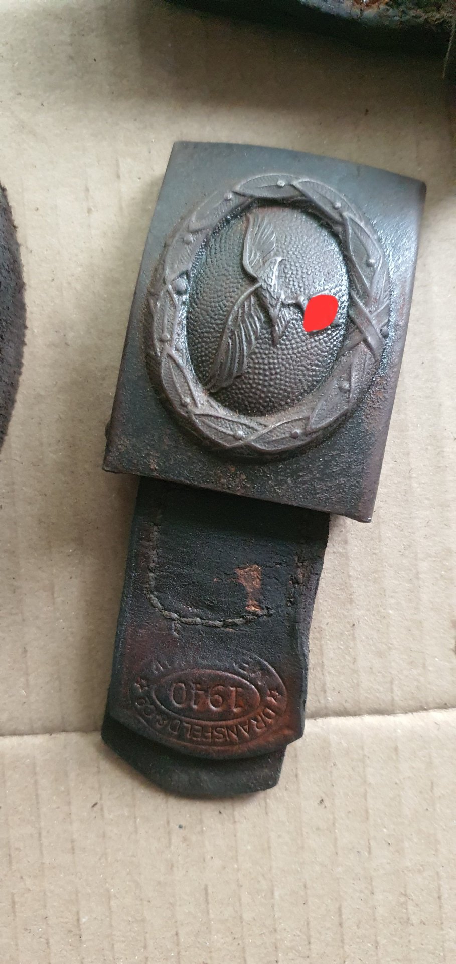Seitengewehrtasche für K98 + Koppel mit Koppelschloss – Bild 3