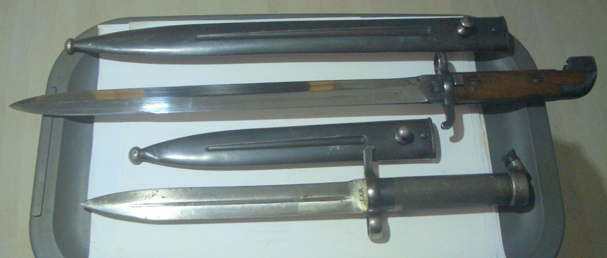 2er Set Bajonette Schweden m94 und m96 2er Set Bajonette Schweden – Bild 1
