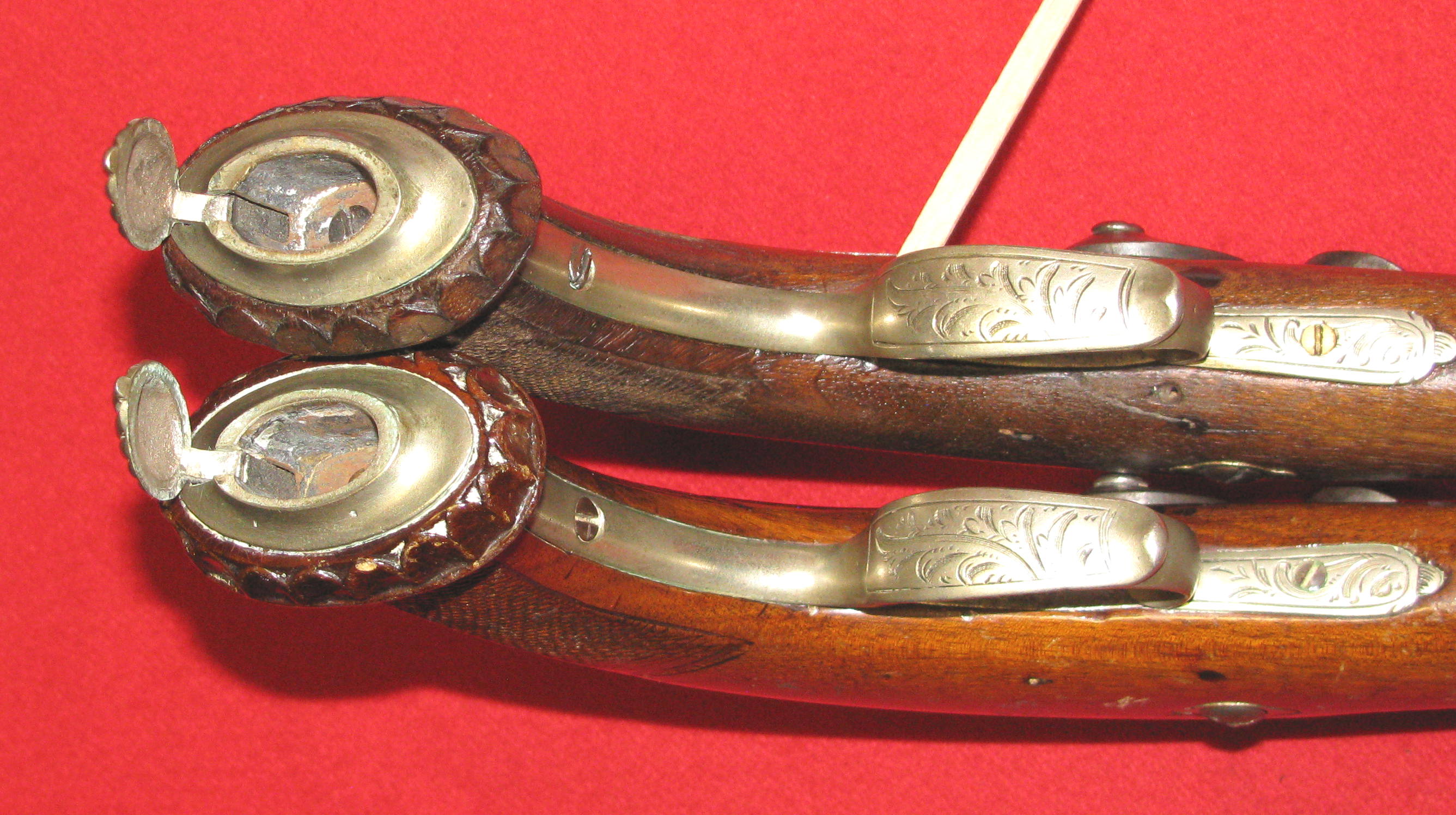 Ein Pärchen alter Perkussion Vorderlader - Pistolen – Bild 6