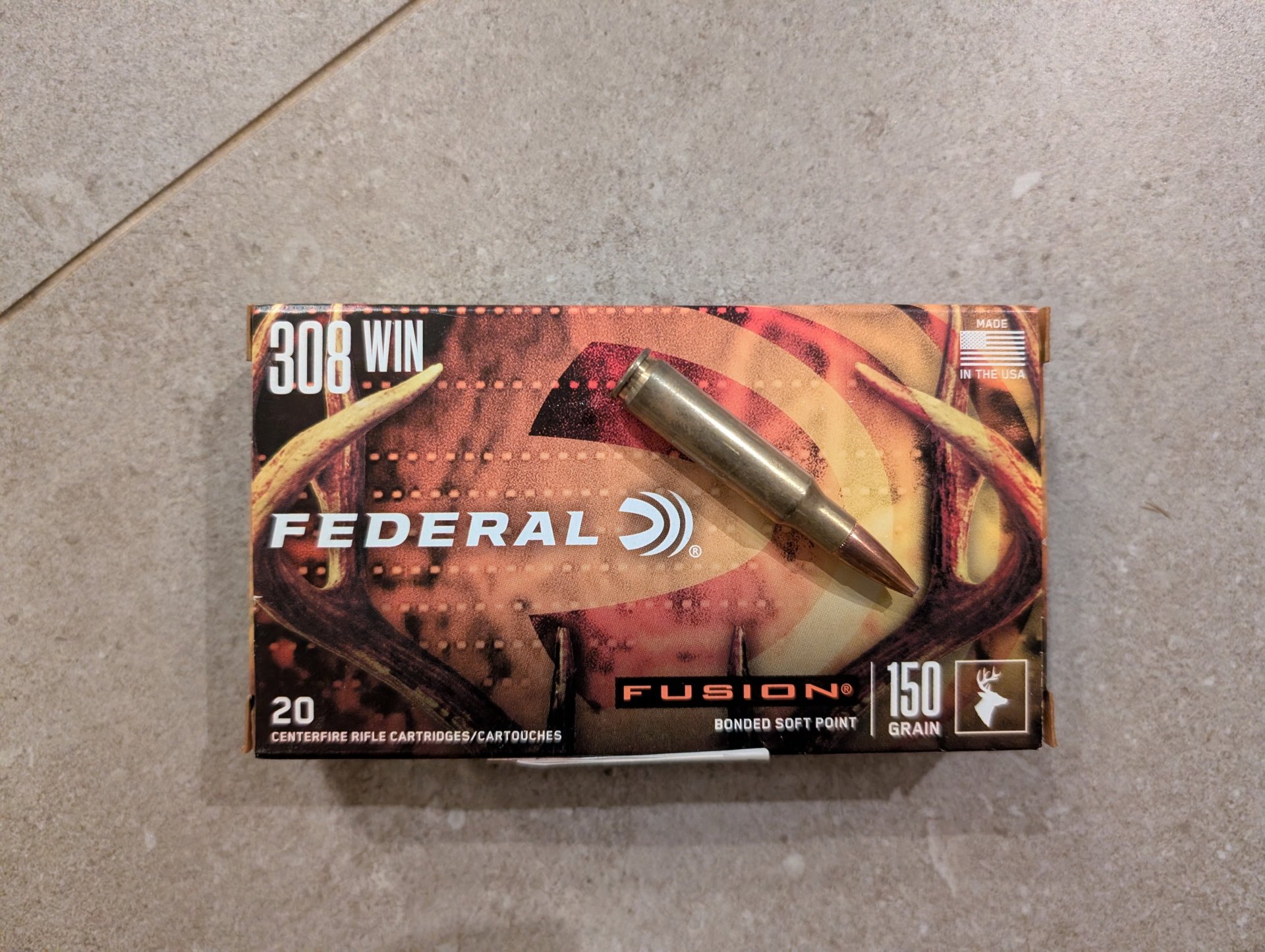 .308 WIN Federal Fusion 150 grs. 200 + 22 Schuss – Bild 1