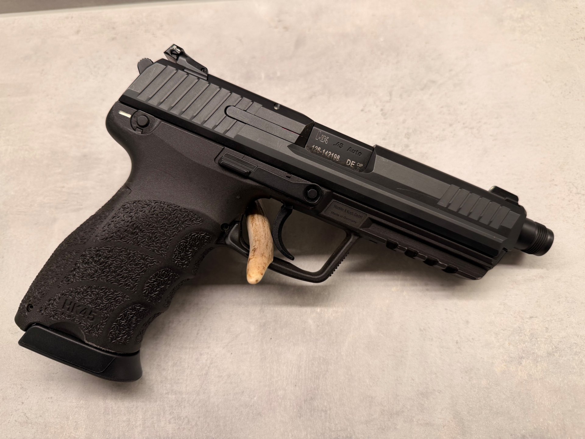 HK45 Tactical Pistole mit Gewindelauf - .45ACP - Garantie – Bild 2