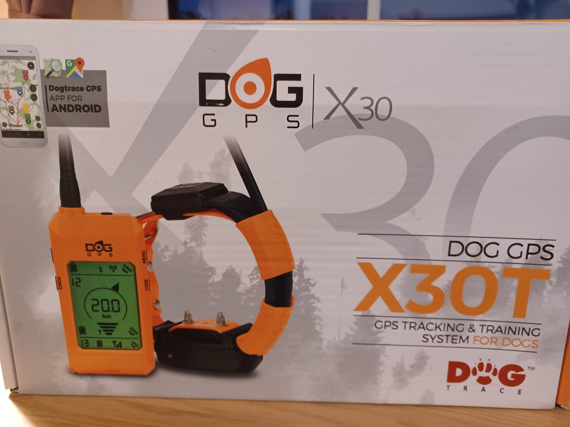 DogTrace GPS X30T Ortungssystem Trainingshalsband Komplett – Bild 1