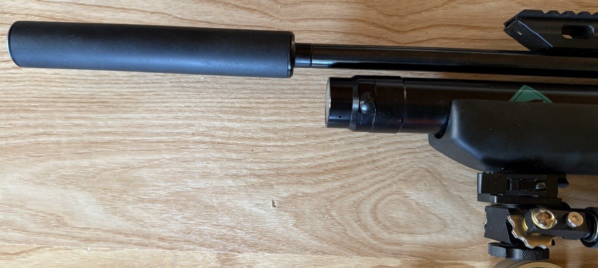 Weihrauch HW 100 BP Bullpup Schalldämpfer TÜV-2032 – Bild 4