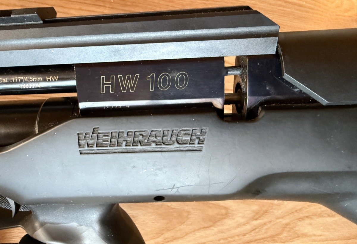 Weihrauch HW 100 BP Bullpup Schalldämpfer TÜV-2032 – Bild 8