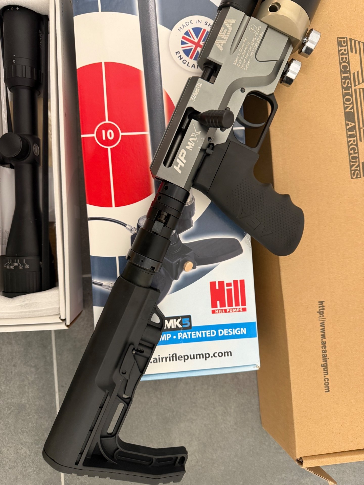 AEA HP Max MK1 9mm Komplettset ZF Hill-Pumpe – Bild 3