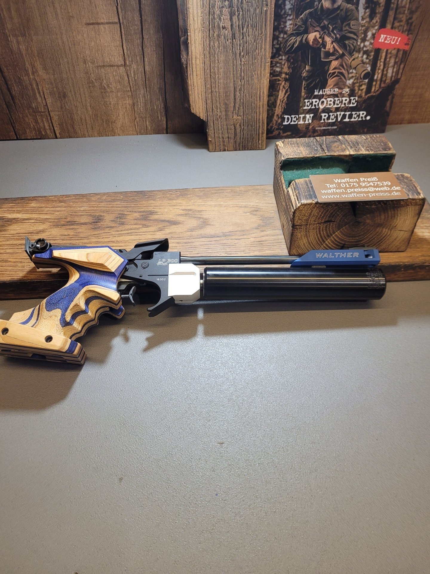 Walther LP300 Match-Luftpistole TÜV-2034 – Bild 4