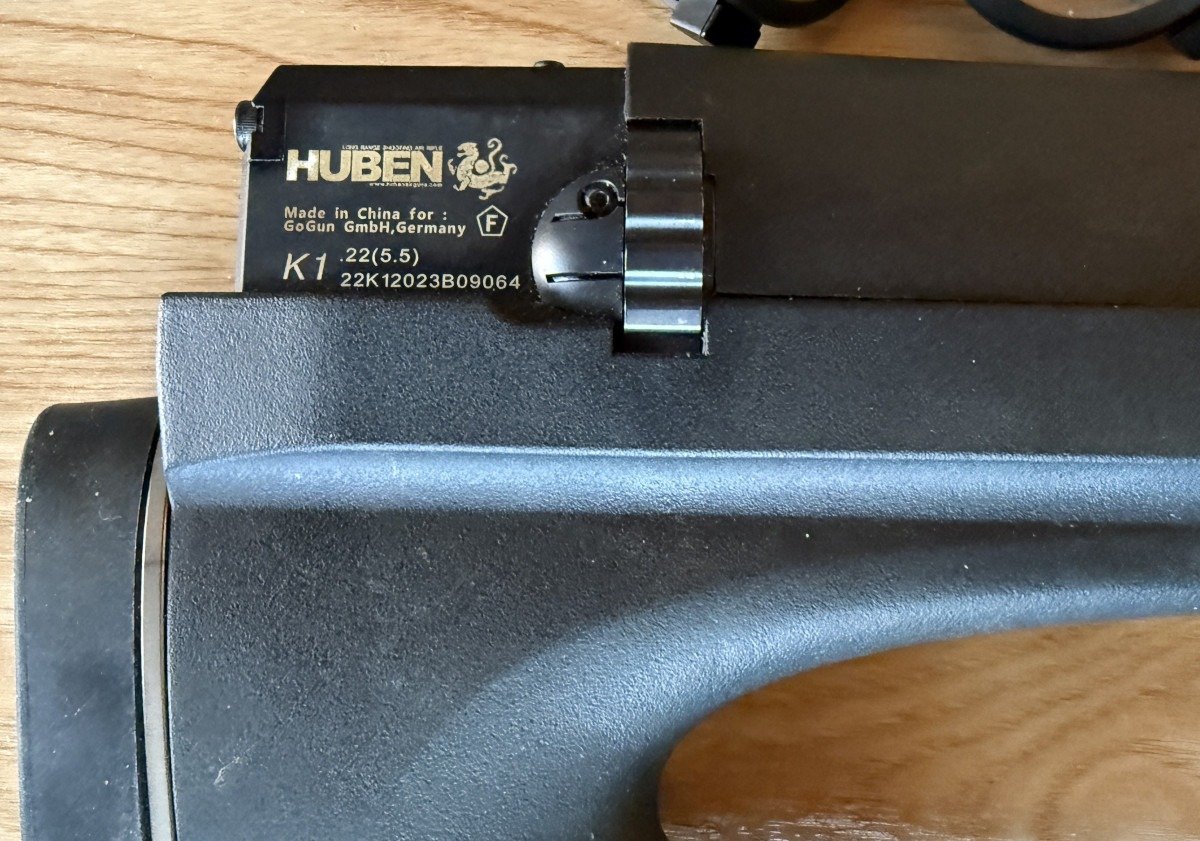 Huben K1 Bullpup 5,5mm Hawke-ZF Zweibein – Bild 3