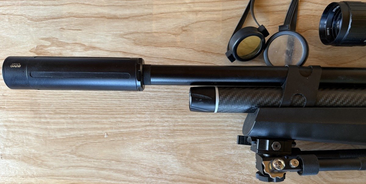 Huben K1 Bullpup 5,5mm Hawke-ZF Zweibein – Bild 7